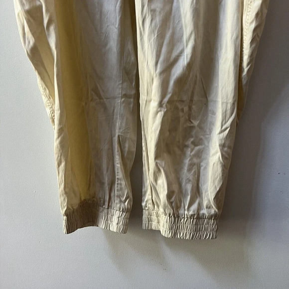 Womens High-Rise Ankle Jogger Pants Cream NWT Sz 4X by A New Day Target Pull-On - Picture 6 of 10